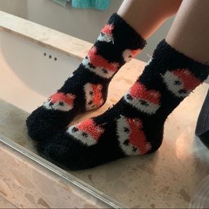 fuzzy socks